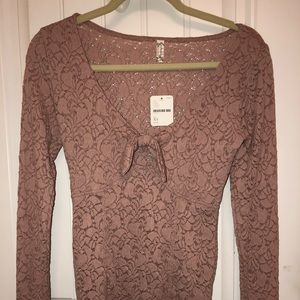 FREE PEOPLE LACE TOP